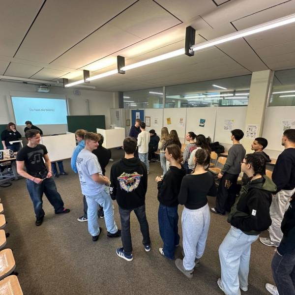 Durchführung der U18-Wahl in den Klassen 10c und 10d